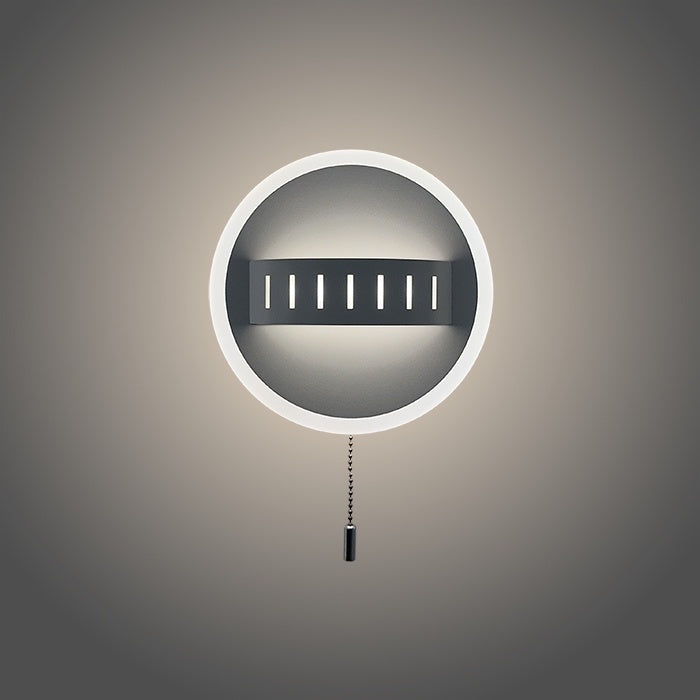 Modern wall light fixture with circular design auckland