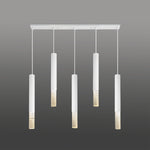 Modern white pendant light for dinning room NZ