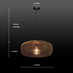 Modern wood pendant size guide NZ