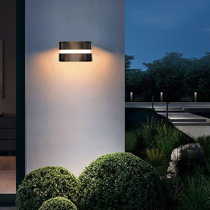 LED wall light chrome finish garden path lighting supplier New zealand