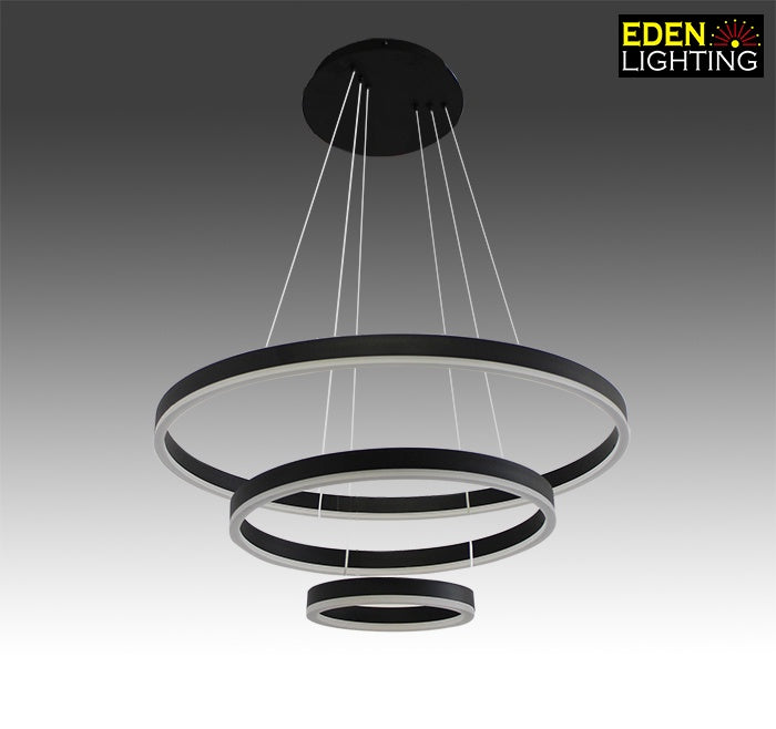 Pendant light LED Color change Black P08