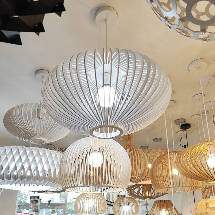 Design white pendant light for bedroom indoor lighting store NZ