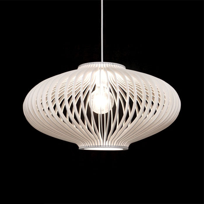 Stairway white pendant light for modern home - eden lighting Auckland