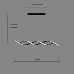 Pendant light chart over kitchen island NZ