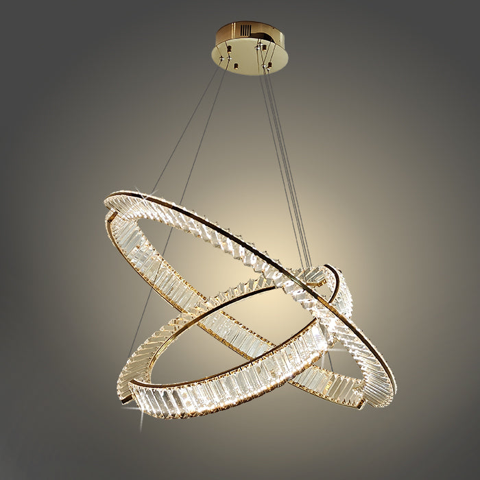 contemporary gold chandelier - eden lighting Auckland