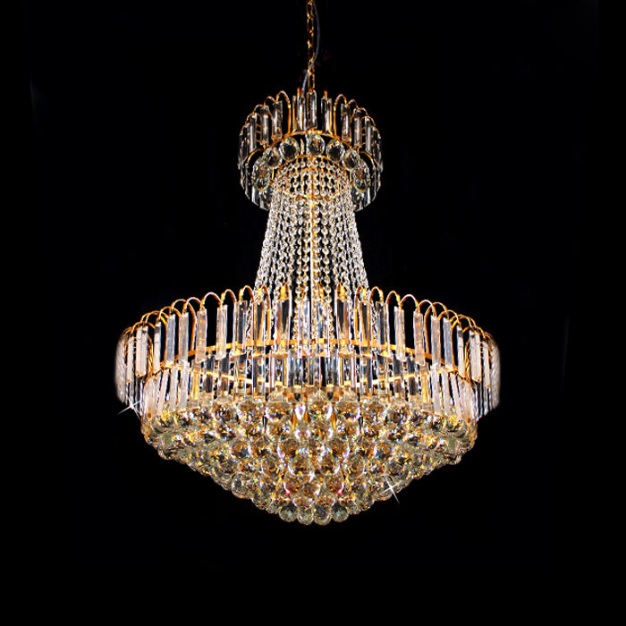  luxurious gold chandelier pendant light commeicial lighting supplier NZ