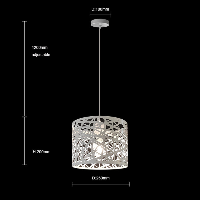 Pendant light with dimensions edenlighting