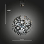 Chandelier with measurements auckland