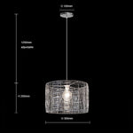 Pendant light with dimensions nz edenlighting
