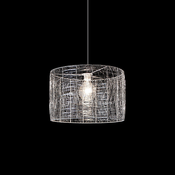 Pendant light with a textured glass shade  auckland