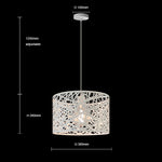 Pendant light with dimensions auckland edenlighting