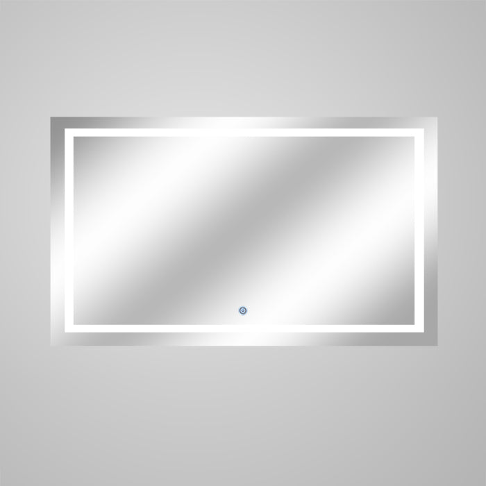 Rectangular mirror in the west auckland shownroom