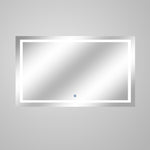 Rectangular mirror in the west auckland shownroom