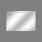 Rectangular mirror with a silver frame nz homes