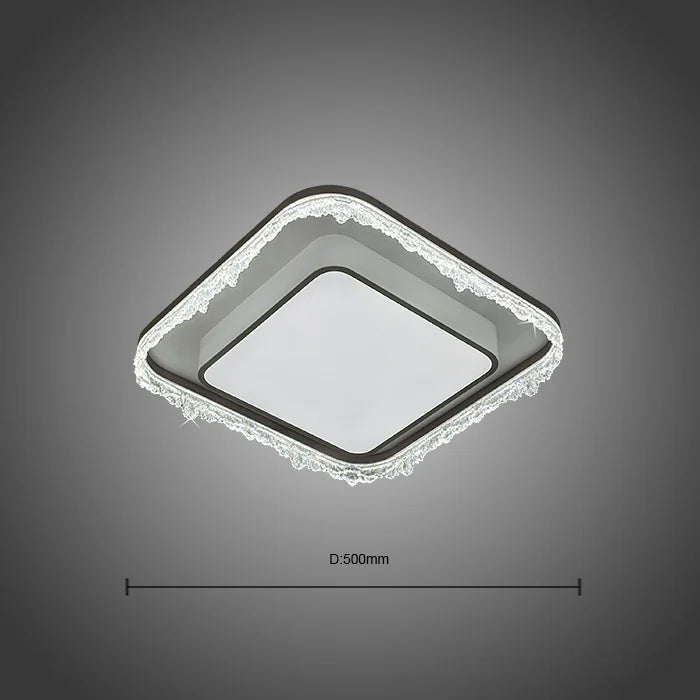 Square ceiling light fixture with dimensions nz