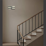 Staircase with white wall light nz homes