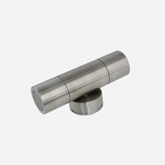 Metallic T-shaped fitting outdoor wall light west auckland