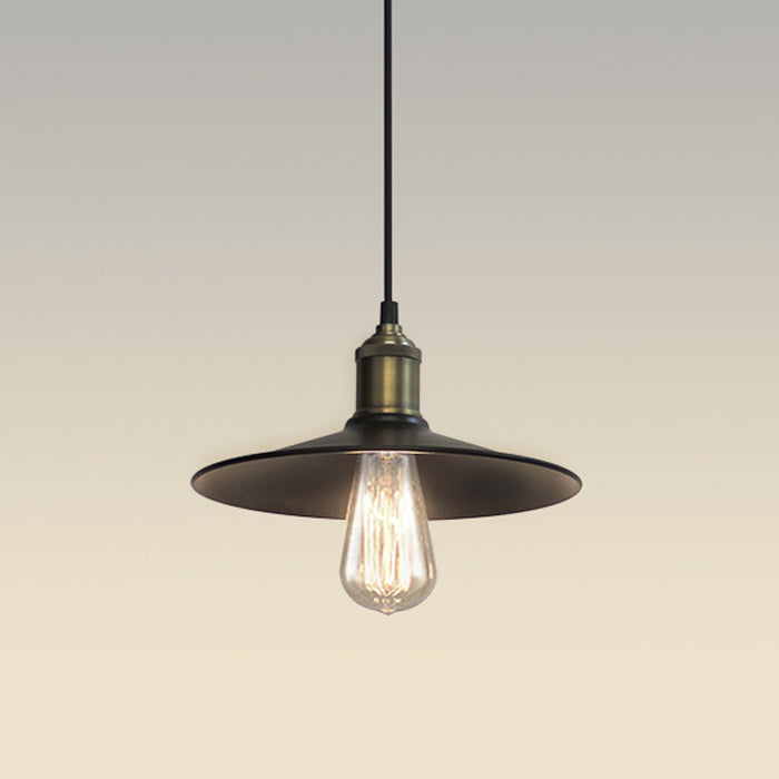 Iron Pendant light Black TBA-260mm