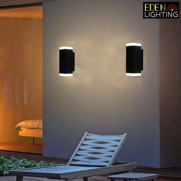 Waterproof wall light black garden path lighting supplier NZ