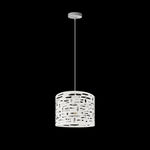 White pendant light with void patterns auckland houses