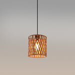 Woven pendant light above table nz homes edenlighting