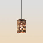 Woven pendant light fixture above table nz homes