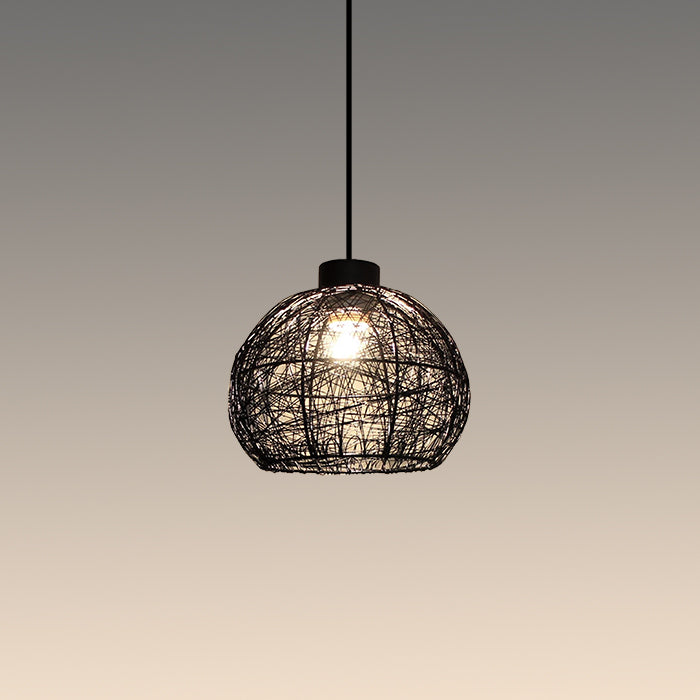 Woven pendant light shade iron nz homes