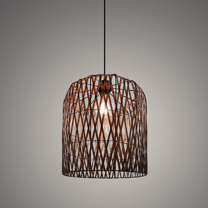Woven pendant light for contemporary Auckland houses
