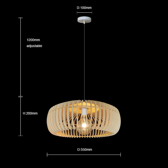 Woven pendant light with dimensions nz