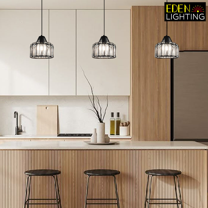 Pendant light  Iron Black X9-180mm