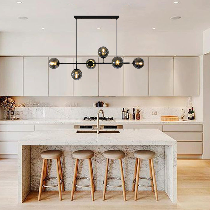 auckland kitchen light above the breakfast table