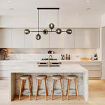 auckland kitchen light above the breakfast table