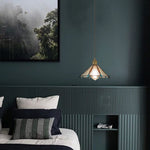 Auckland glass light fixture bedside bedroom