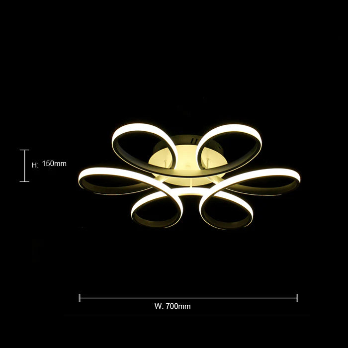 Auckland bedroom ceiling light dimensions