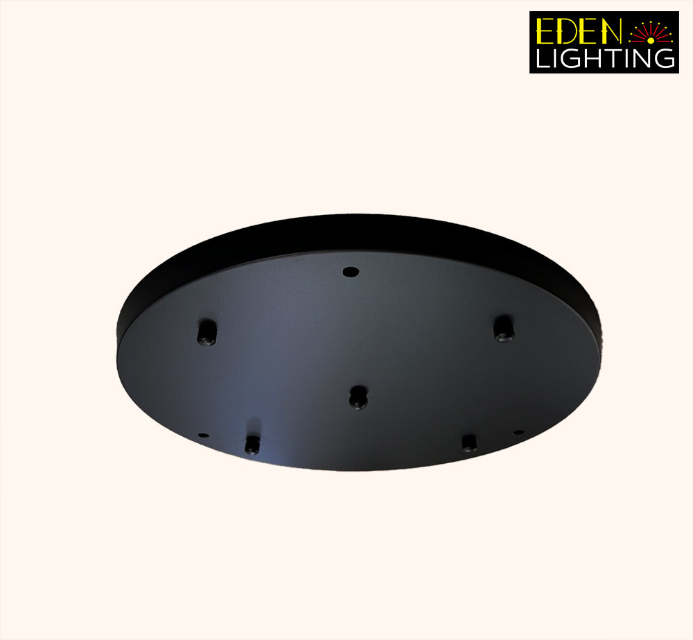 plate 400mm bk