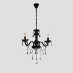 black crystal ring chandelier for high ceiling nz