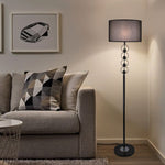 black floor lamp for living room - eden lighting NZ