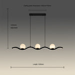 black led pendant light with dimensions nz homes