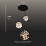 black matte pendant lights for modern kitchen Auckland size