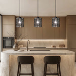 black shade pendant light for modern kitchen nz