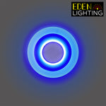 blue white stair lighting for modern homes nz