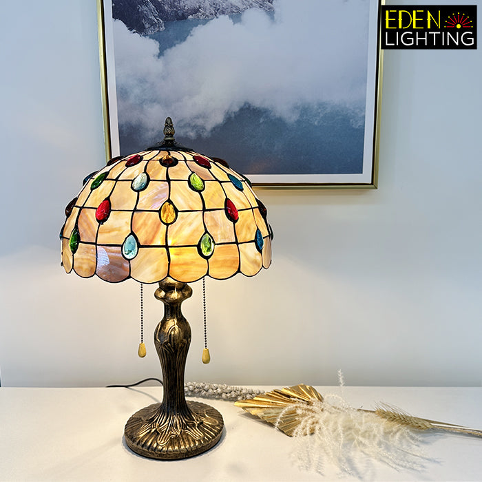 brass tiffany table lamp for premium apartments nz