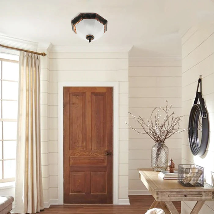 Auckland hallway flush mount ceiling light