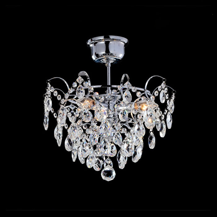chrome ceiling light fixture - eden lighting Auckland