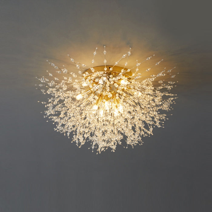 crystals ceiling light fixture for living room Auckland 