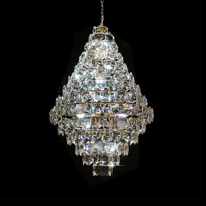 luxurious gold chandelier commercial lighting supplier NZ