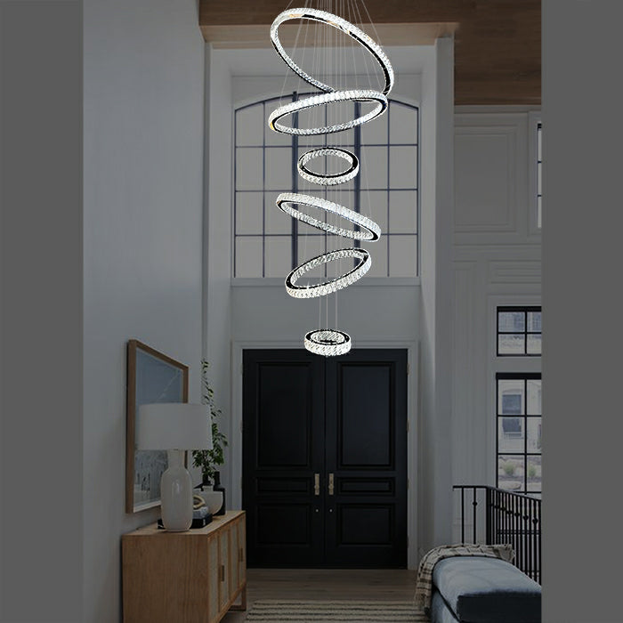 classic crystal chandelier for formal entry area auckland