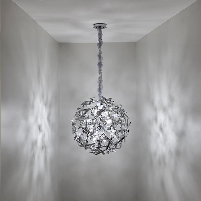 cluster larger crystal pendant for hallway auckland