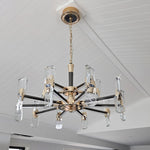 contemporary crystal ring light for modern home nz