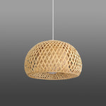 contemporary wooden light fixture for café interior auckland